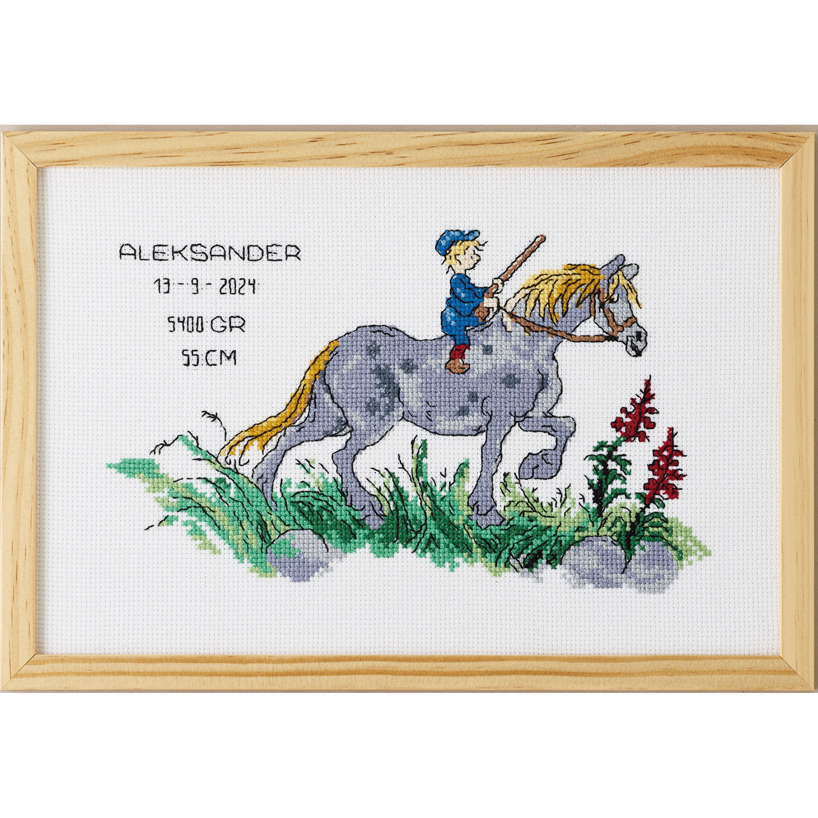 Permin 92-4598 Tommy & Paard 20x30cm - STUK