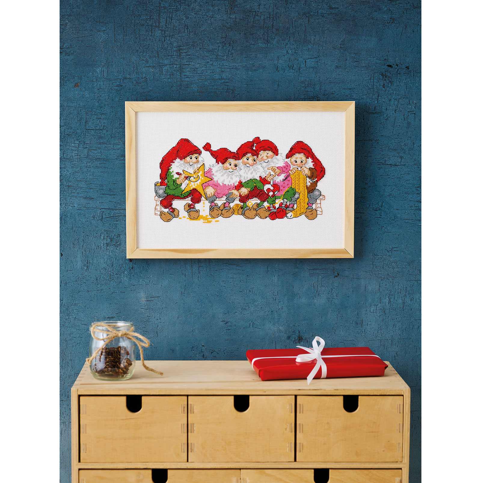 Permin 92-5269 Borduurpakket Elfjes 30x20cm - STUK