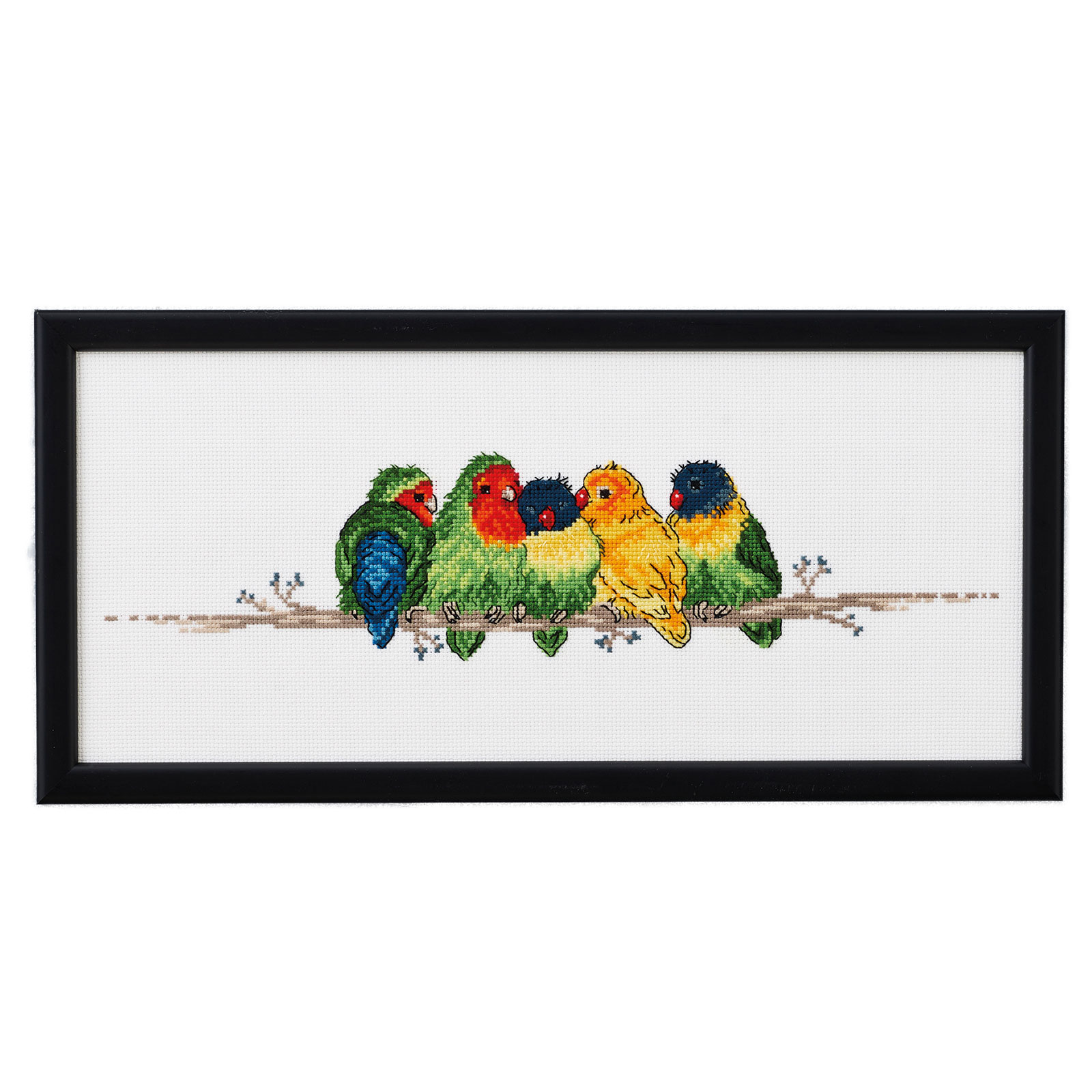 Permin 92-5314 Lovebirds 35x15cm - STUK