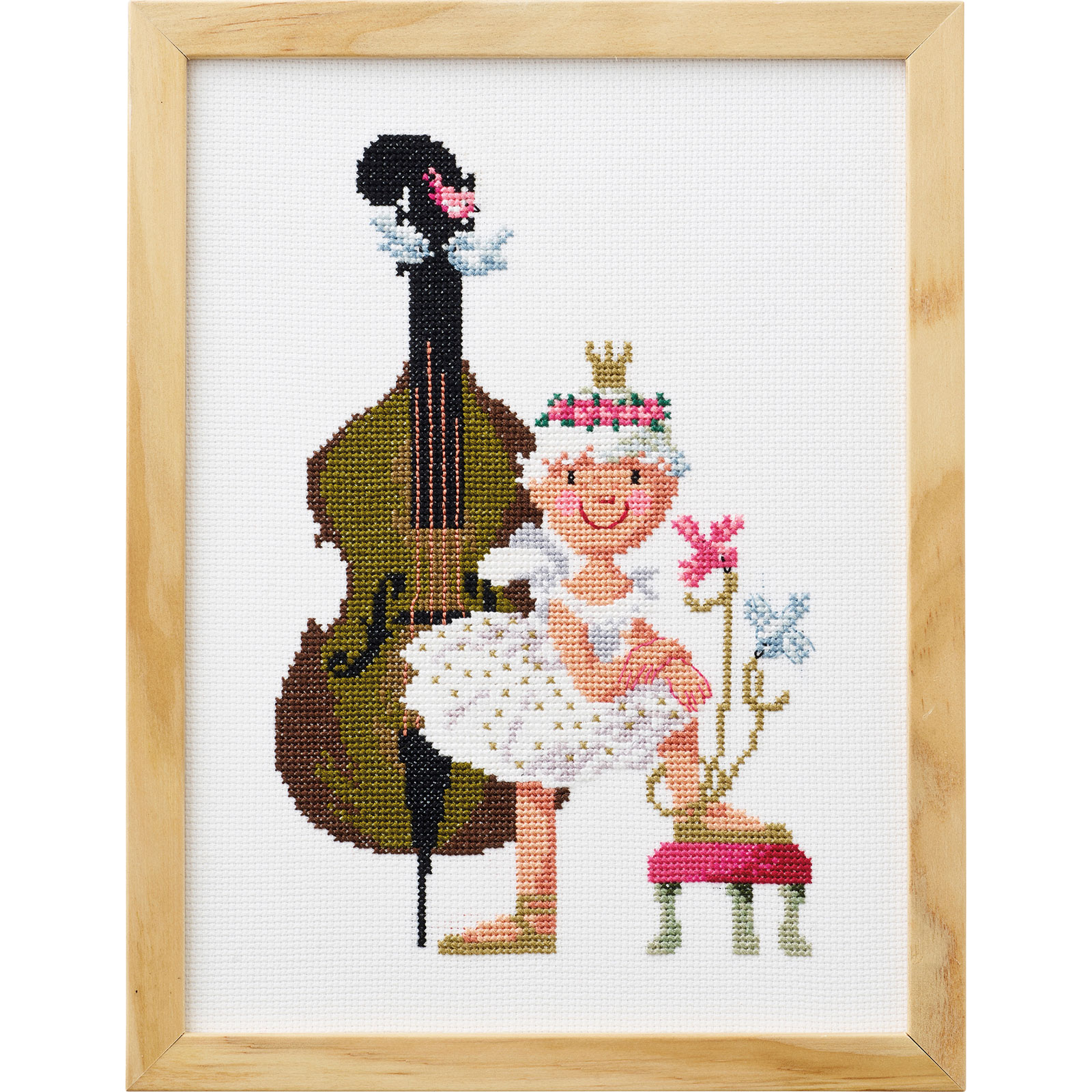 Permin 92-5548 Borduurpakket Ballet 18x24 cm - STUK