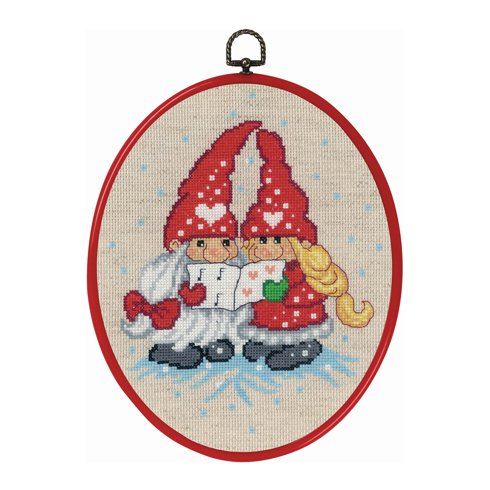 Permin 92-8201 Borduurpakket Zingende Elf 20x26 cm - STUK