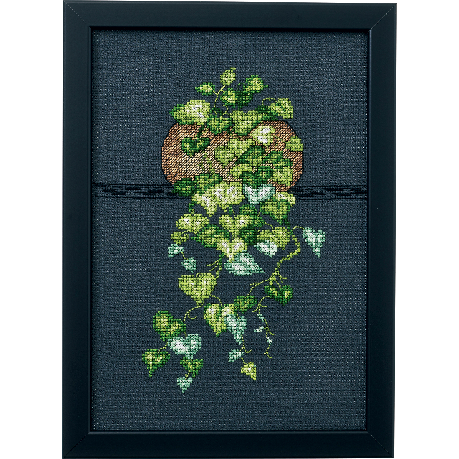 Permin 92-8417 Borduurpakket Hart Leaf Philo. 20x29 cm - STUK