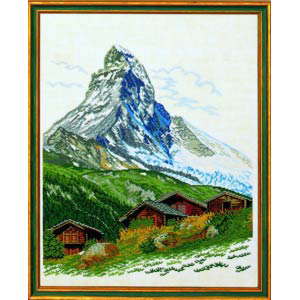 Permin 92-913 Borduurpakket Matterhorn 40x50 cm - STUK