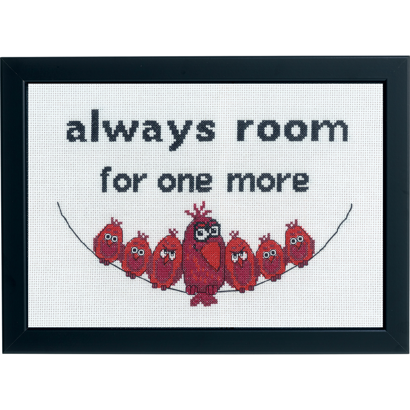 Permin 92-9361 Borduurpakket altijd ruimte voor een 29x20 cm - STUK