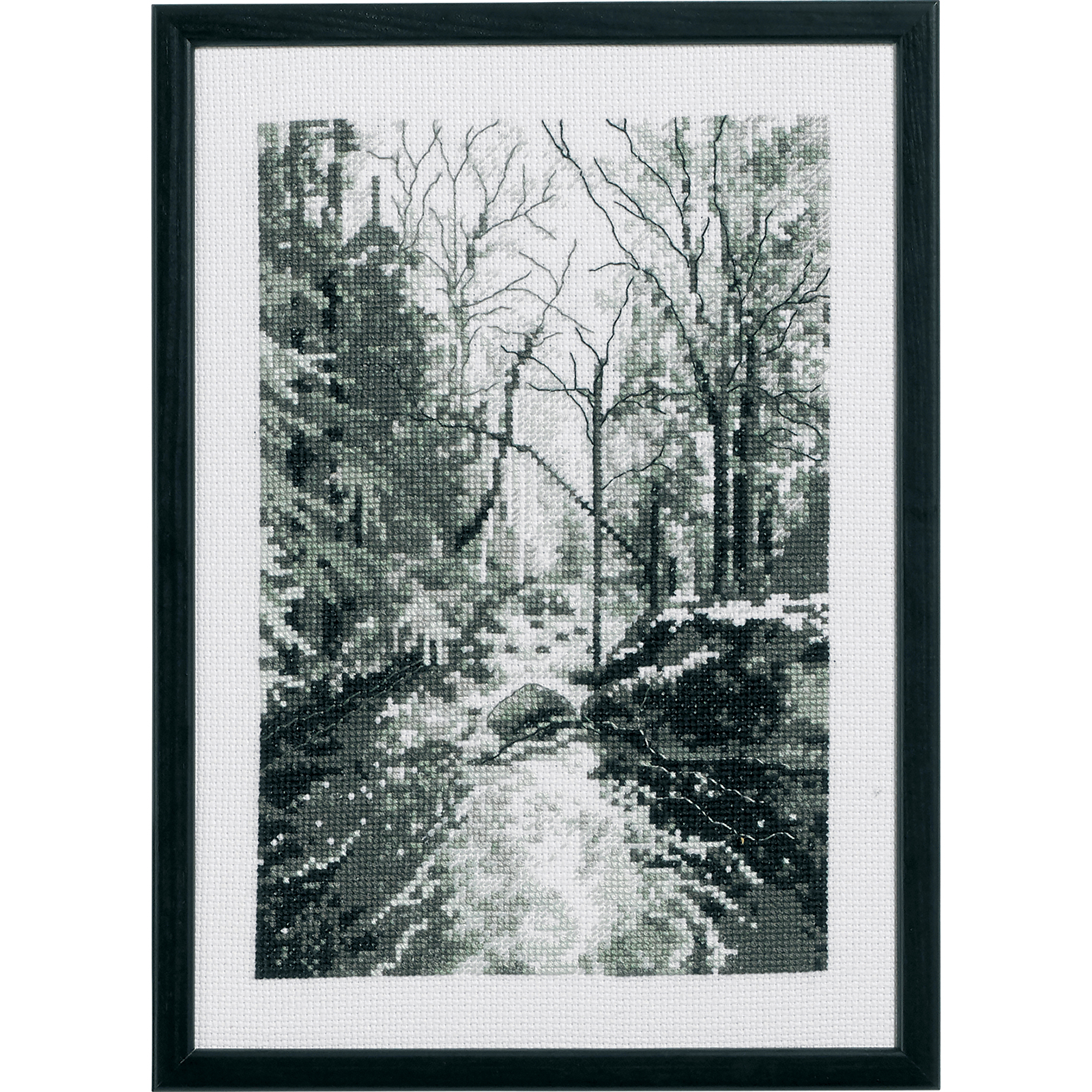 Permin 92-9727 Borduurpakket Bos 21x29 cm - STUK