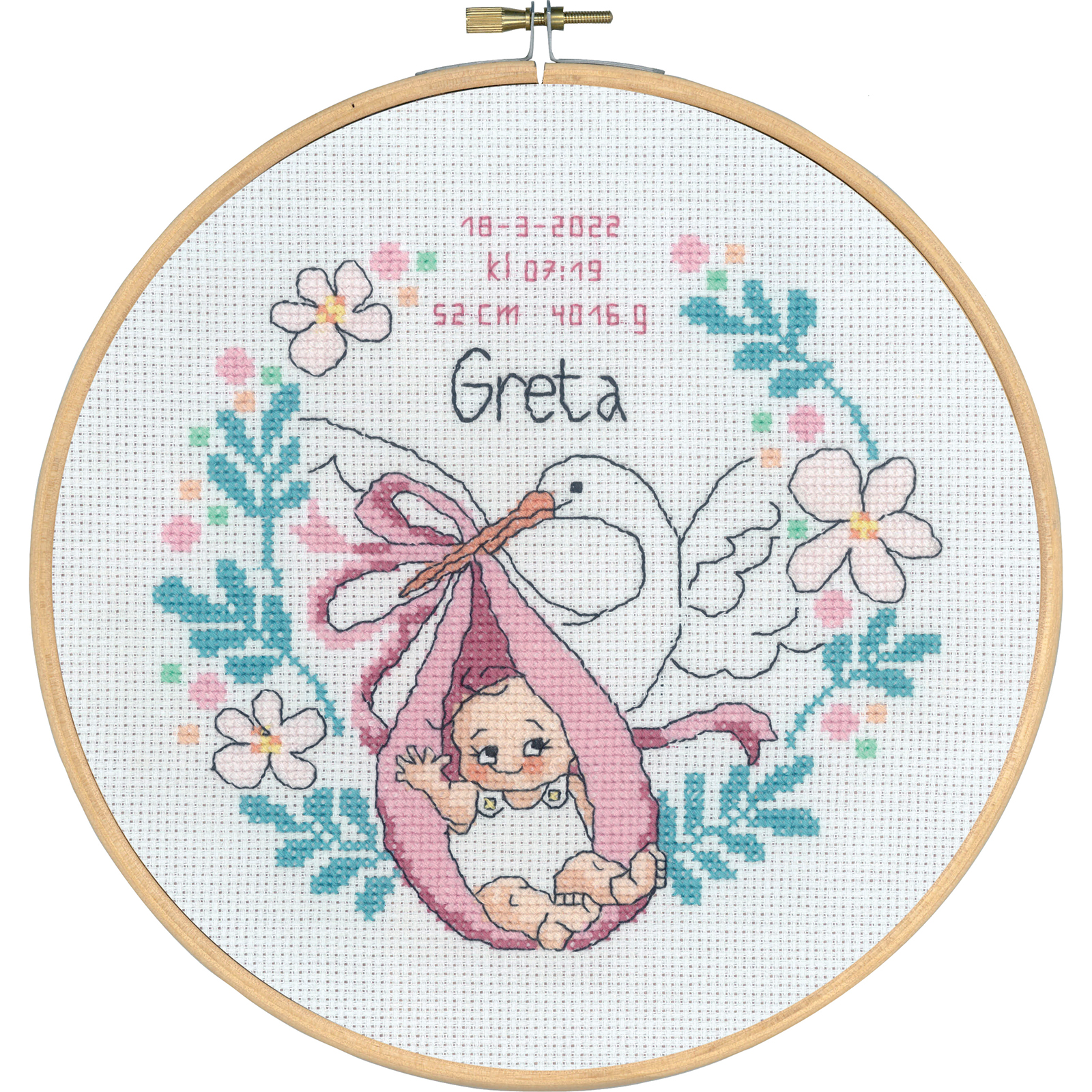 Permin 92-9860 Borduurpakket Greta 20 cm - STUK