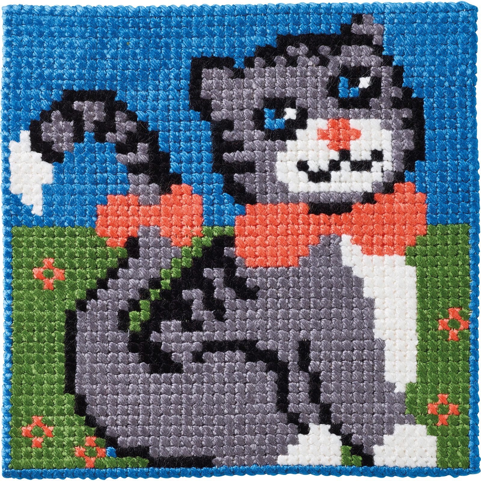 Permin 9411 Kinderpakket Kat 25x25cm - STUK