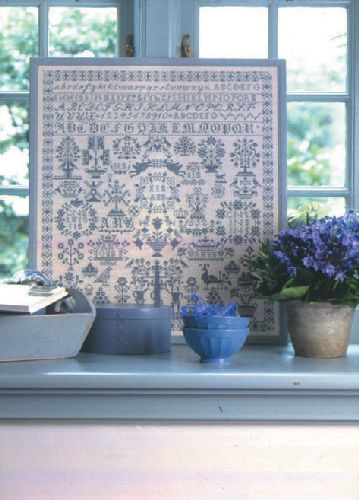 Permin HH21168 Borduurpakket merklap Merklap 55x58 cm - STUK