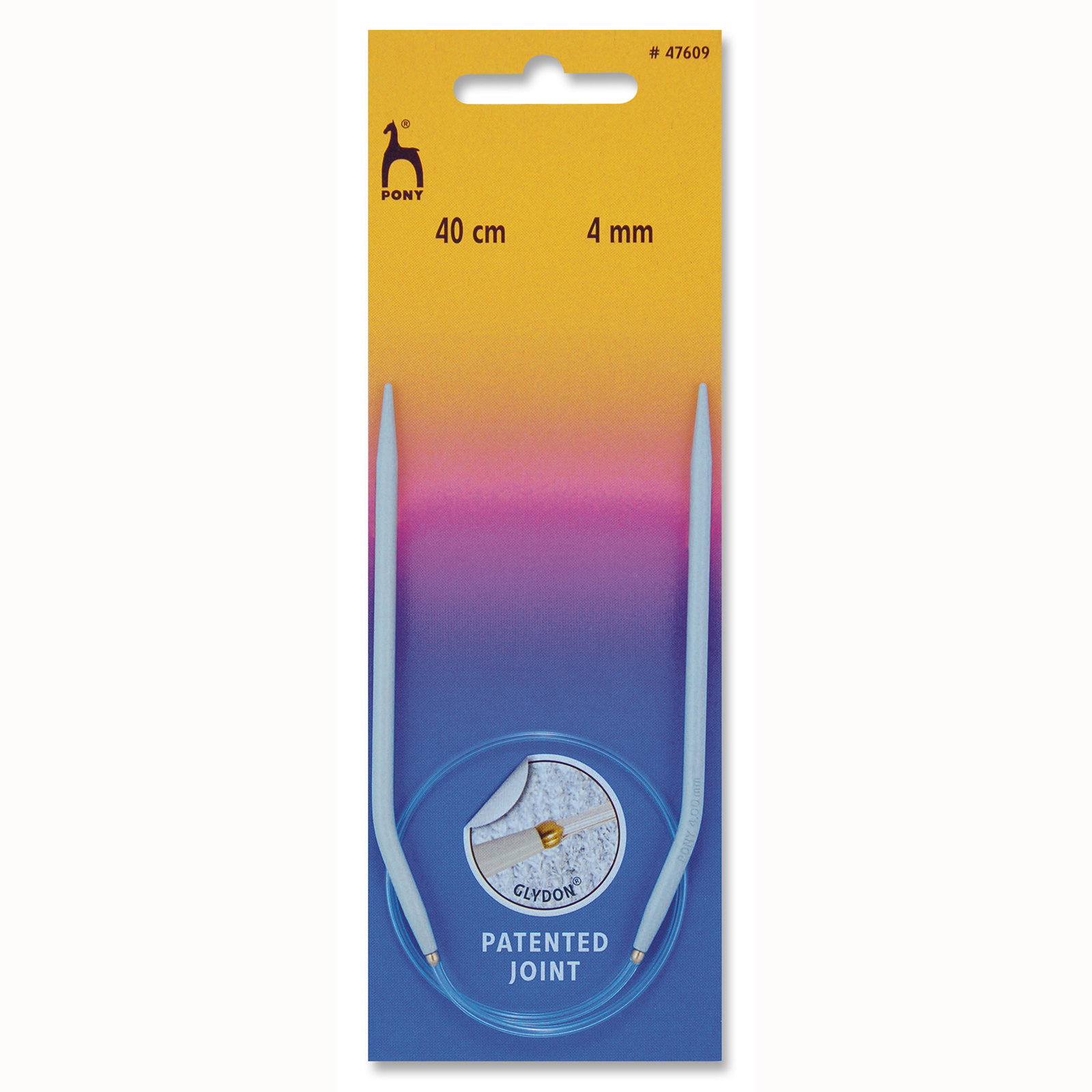 Pony 47609 Rondbreinaald 40 cm 4,0 mm - Kaart