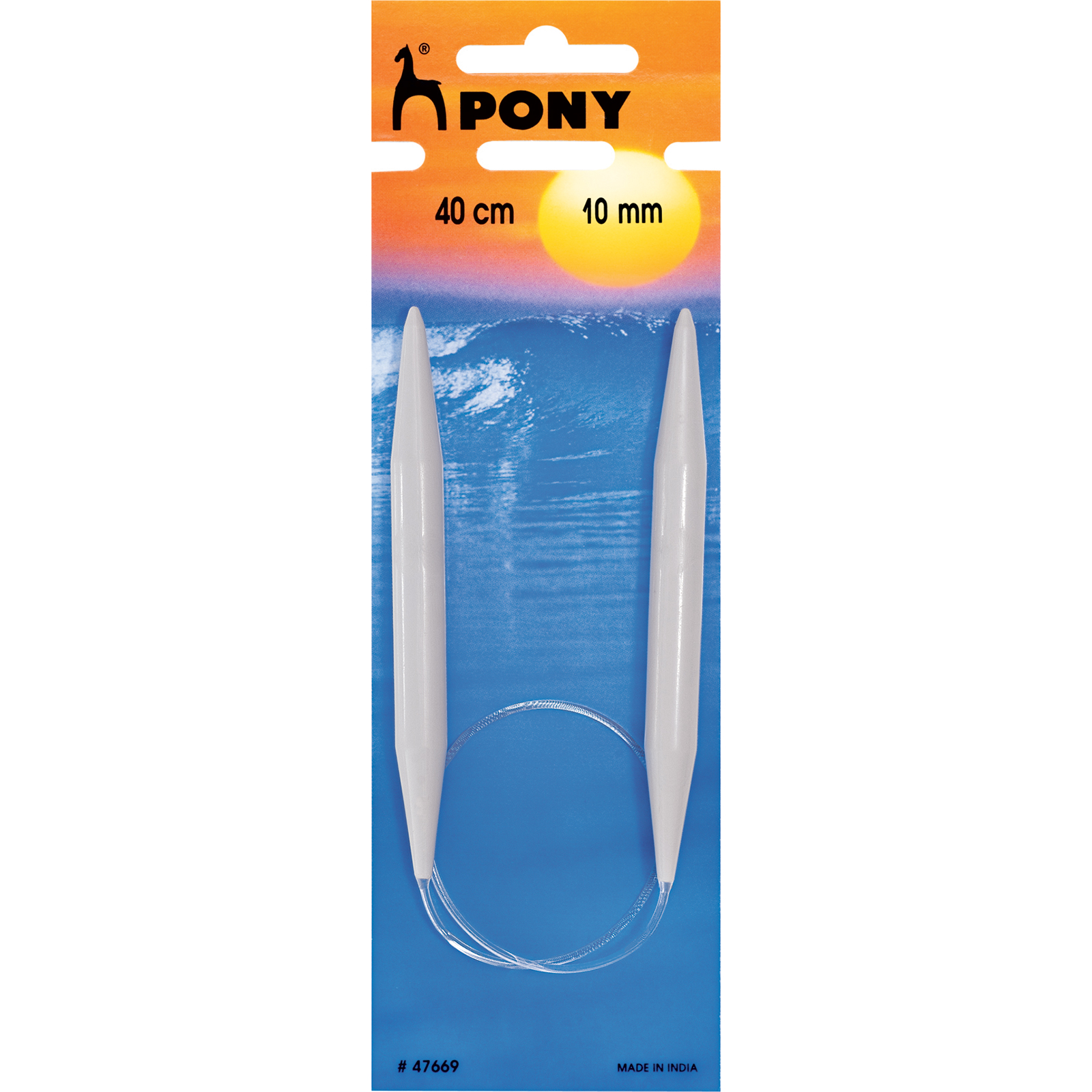 Pony 47669 Rondbreinaald 40 cm 10,0 mm - Kaart