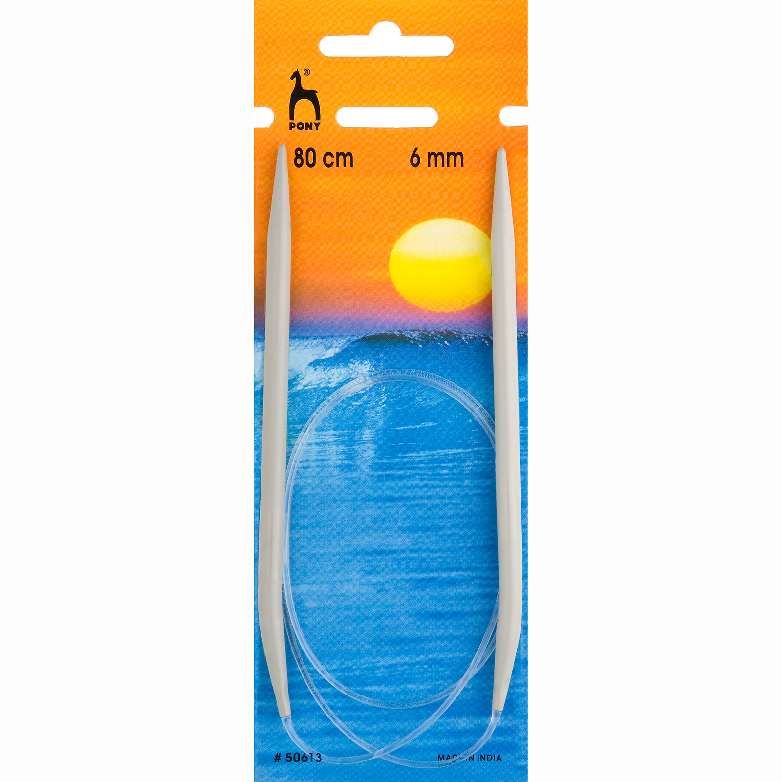 Pony 50613 Rondbreinaald 80 cm 6,0 mm - Kaart