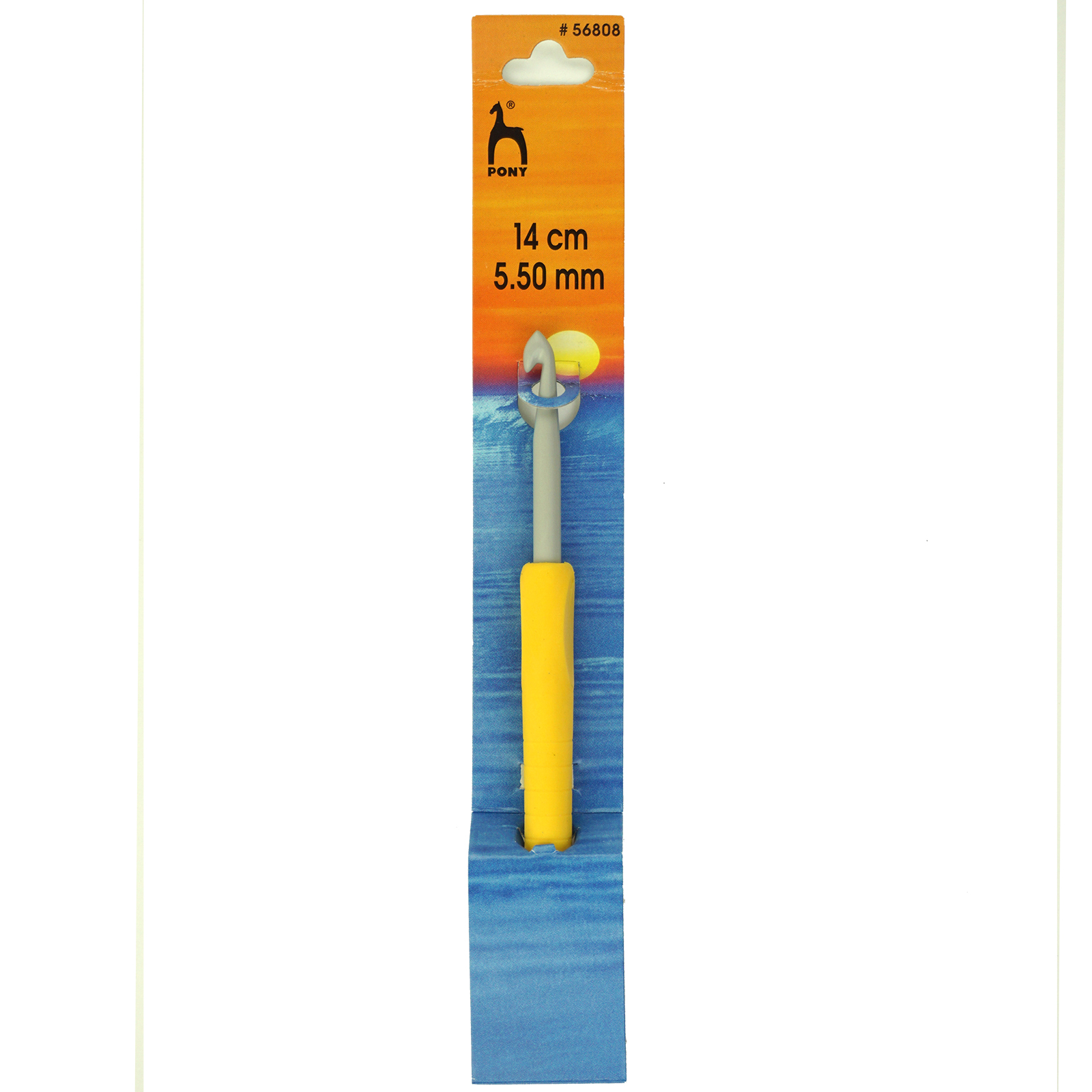 Pony 56808 Easygrip haaknaald 5,5 mm - Kaart