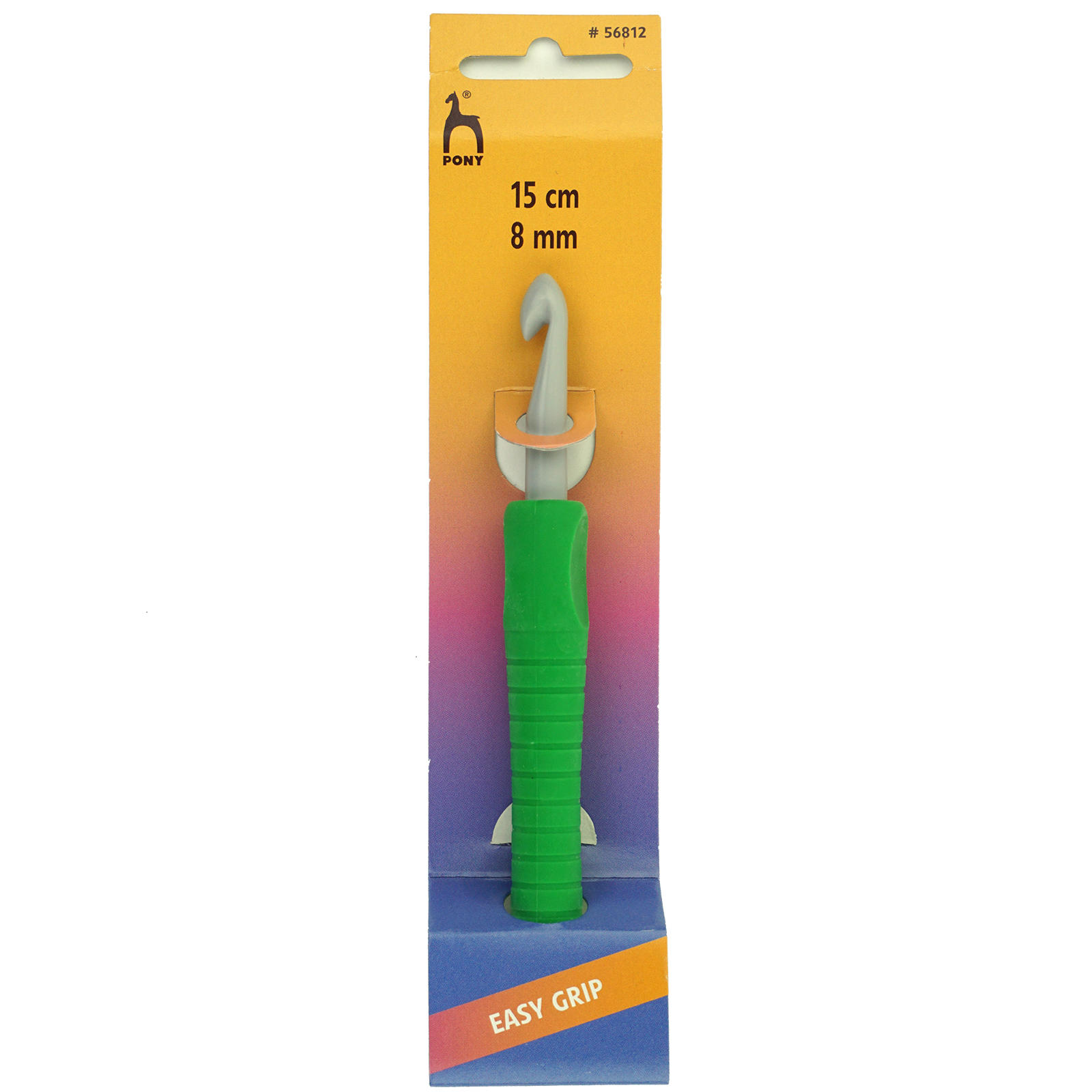 Pony 56812 Easygrip haaknaald 8,0 mm - Kaart