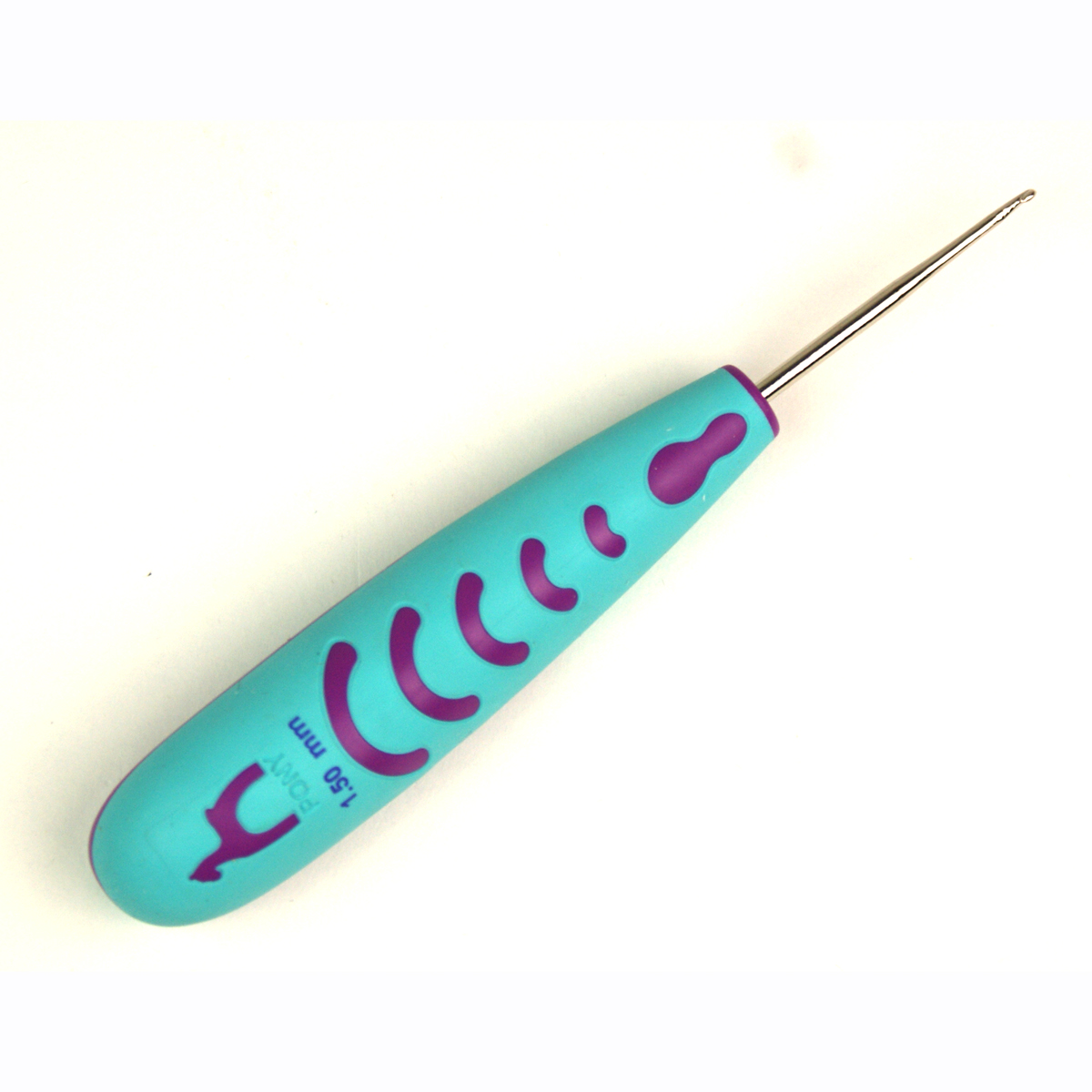 Pony 59605 Ergonomische haaknaald 13 cm 1.50 mm - Kaart