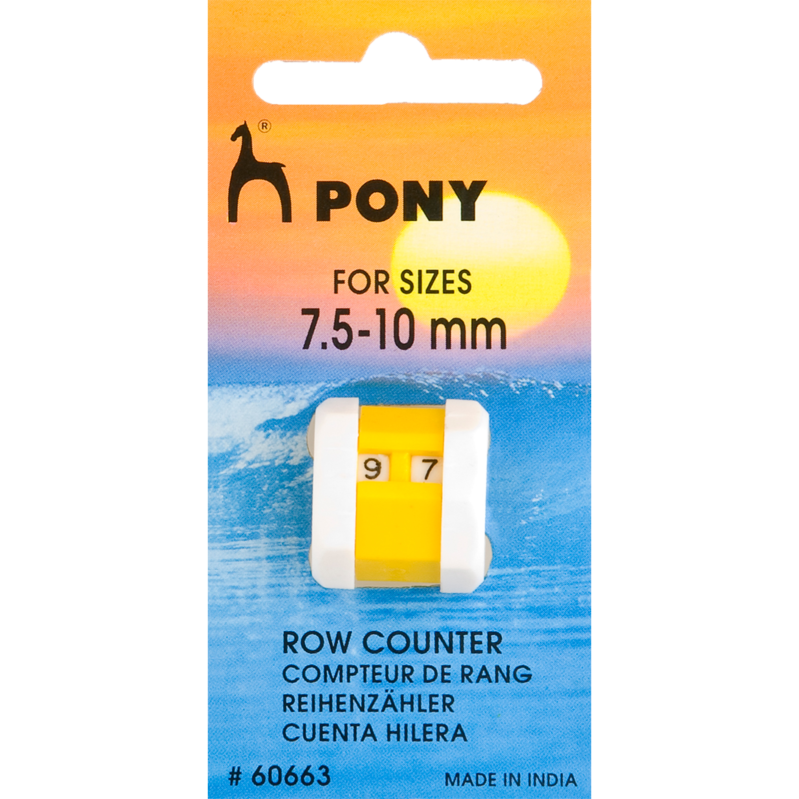 Pony 60663 Toerenteller 7,5 mm , 10 mm - Kaart