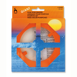 Pony 60686 Pom Pom makers 13 cm - 2 stuks - Kaart