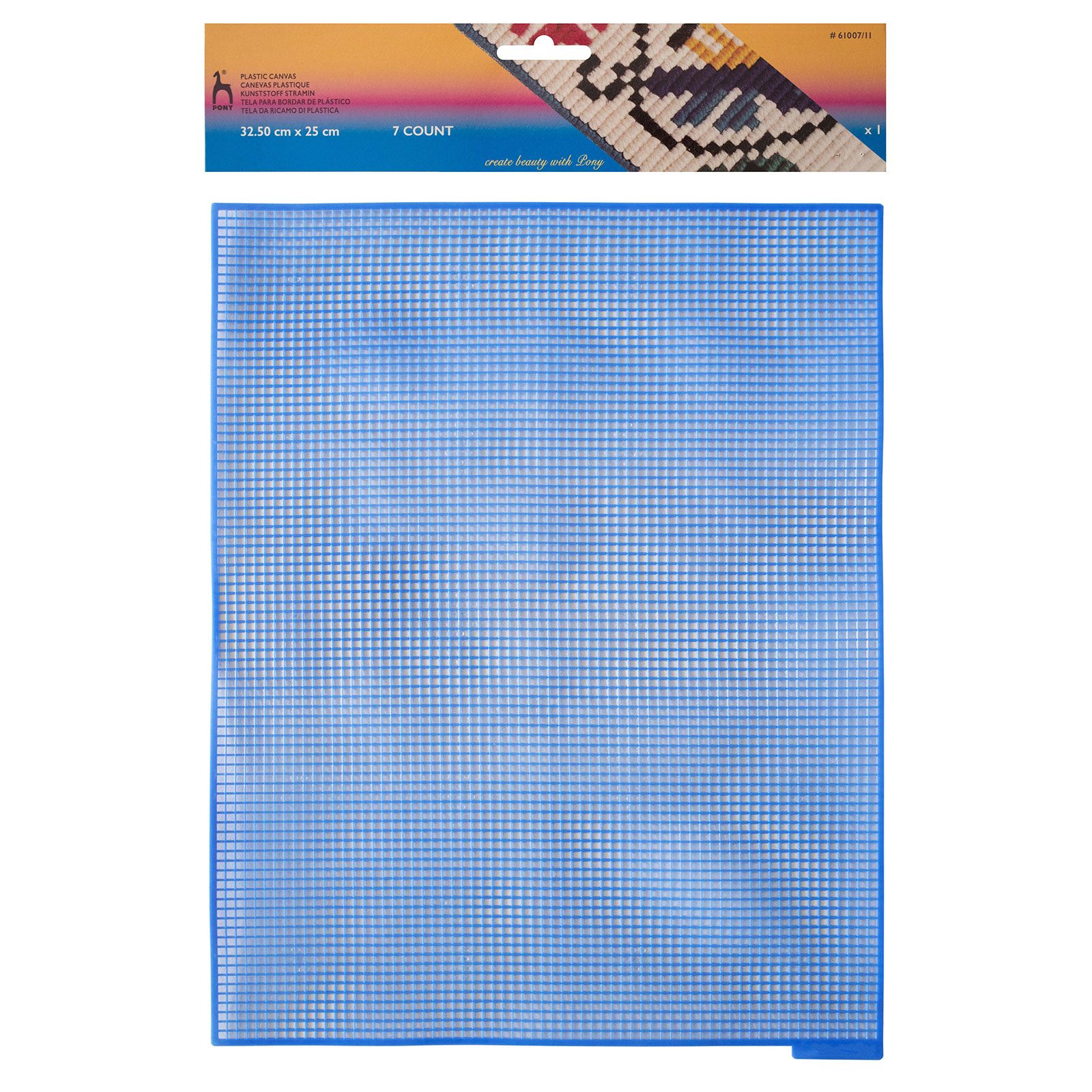 Pony 61007 Plastic canvas 7 count 32,5 x 25 cm - Kleur 215