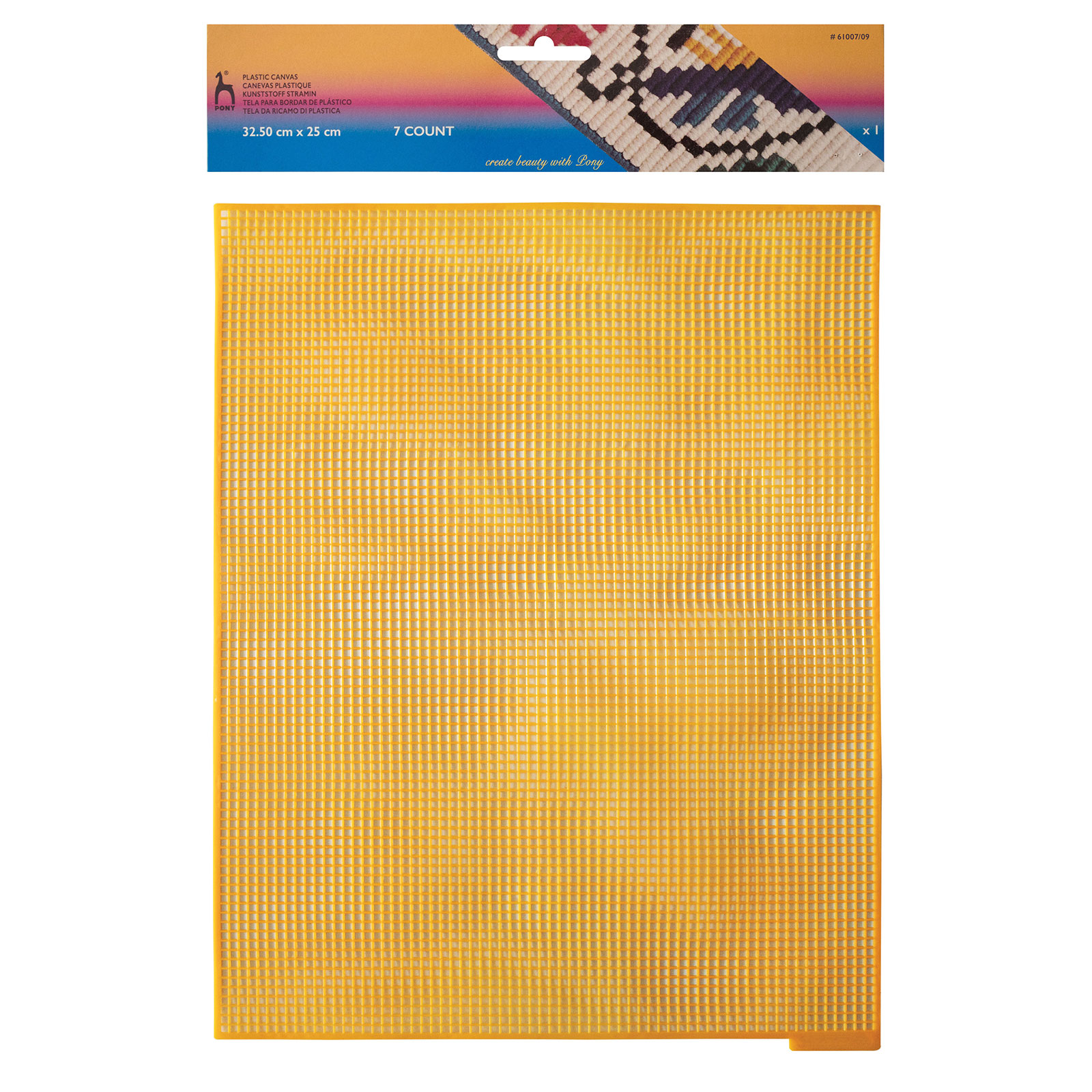Pony 61007 Plastic canvas 7 count 32,5 x 25 cm - Kleur 693