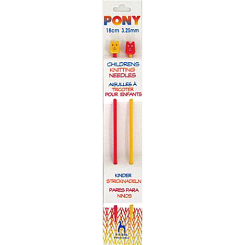 Pony 61656 Kinderbreinaalden 18 cm 3.25 mm - Kaart