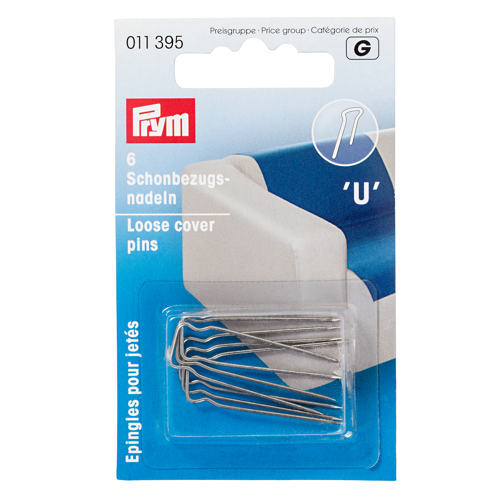 Prym 011398 Overtrekspelden U-vormig - Doos