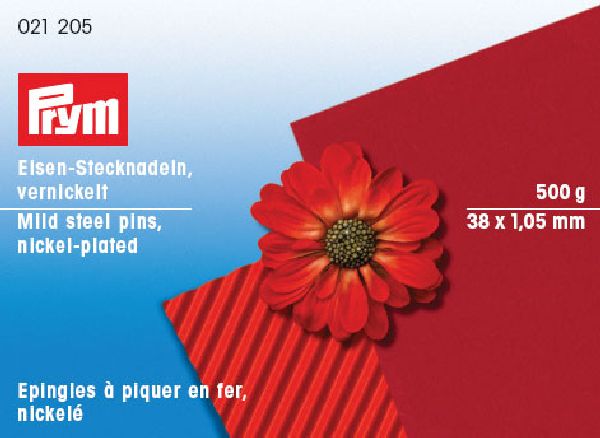 Prym 021205 Spelden ijzer 1,05 x 36 mm zilverkleurig - Doos