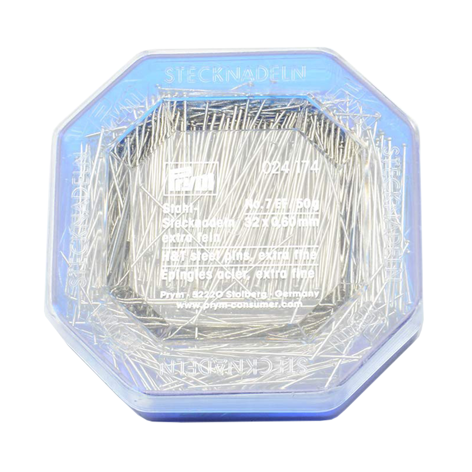 Prym 024174 Spelden staal gehard No. 7 EF 0,60 x 32 mm zilverkleurig - STUK