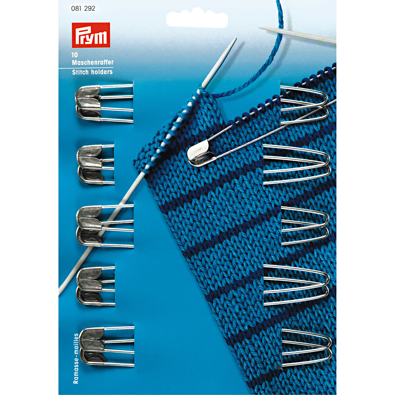 Prym 081292 Stekenhouders edelstaal 135 mm zilverkleurig - Kaart