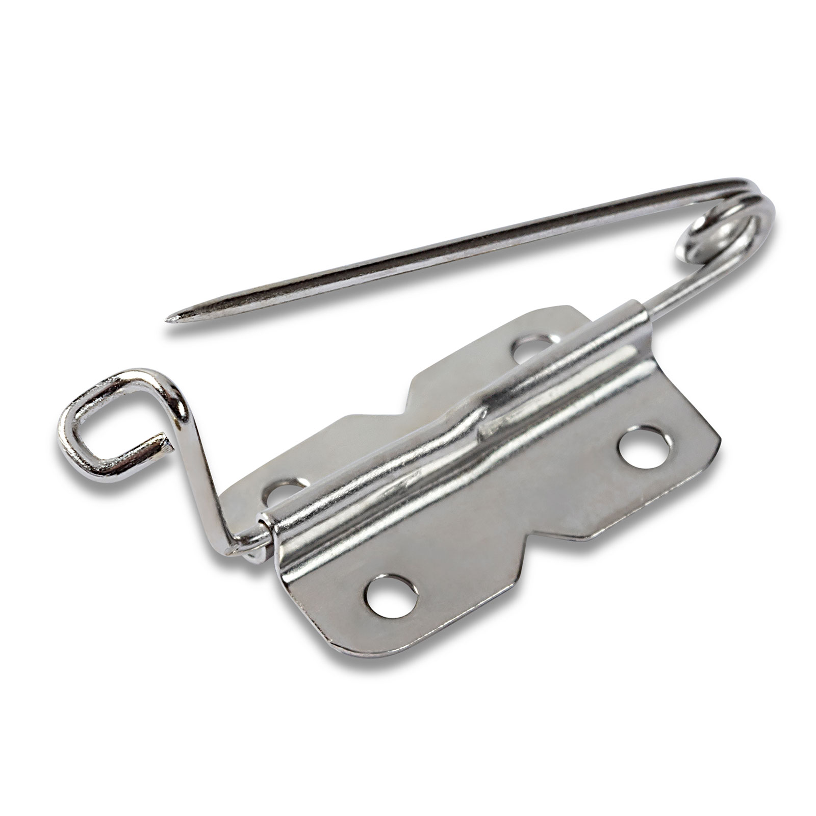 Prym 081405 Corsagespeldjes ijzer met plaatje 27 mm zilverkleurig - Kaart