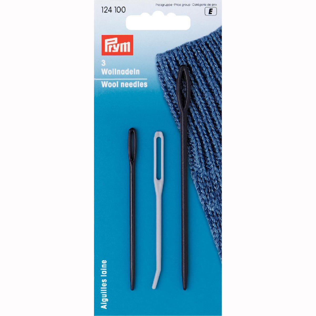 Prym 124100 Wolnaalden kunststof gesorteerd - Kaart