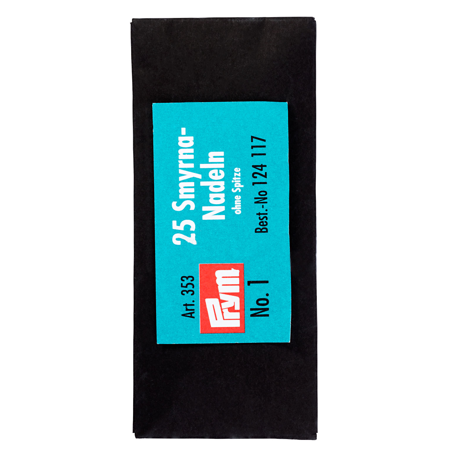 Prym 124117 Smyrnanaalden zonder punt staal No.1 met zilverkleurig oog - Brief