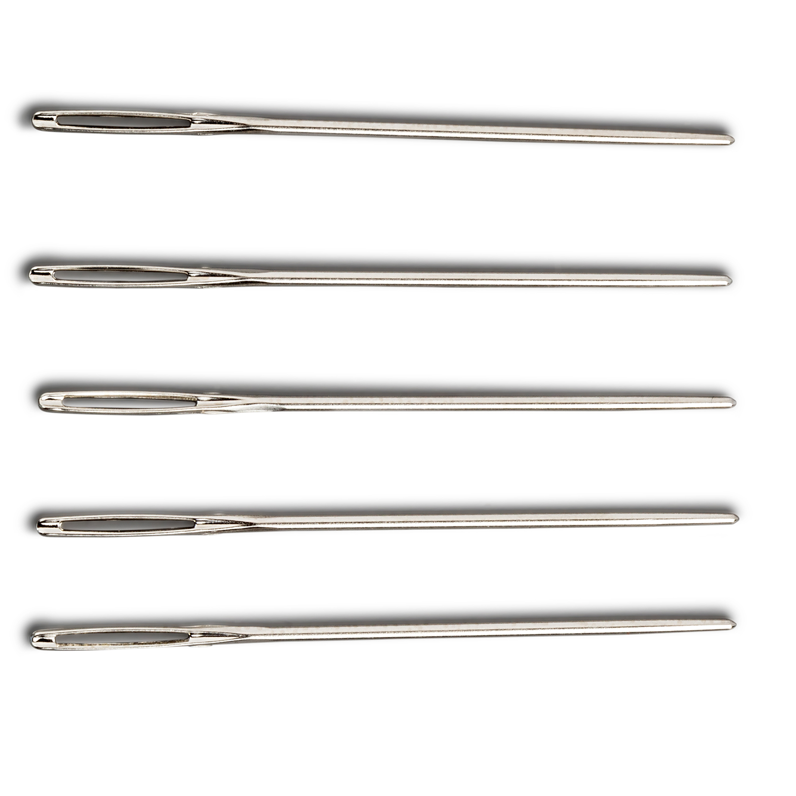 Prym 124161 Borduurnaalden zonder punt staal No.14 zilverkleurig 1,90x60mm - Brief