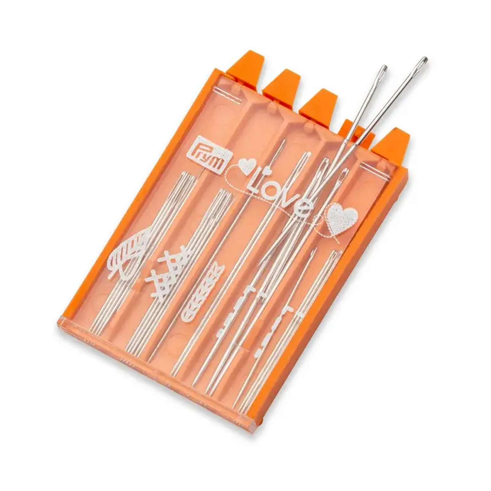 Prym Love 128300 Naai-, borduur- en stopnaalden, 23 stuks - Kaart