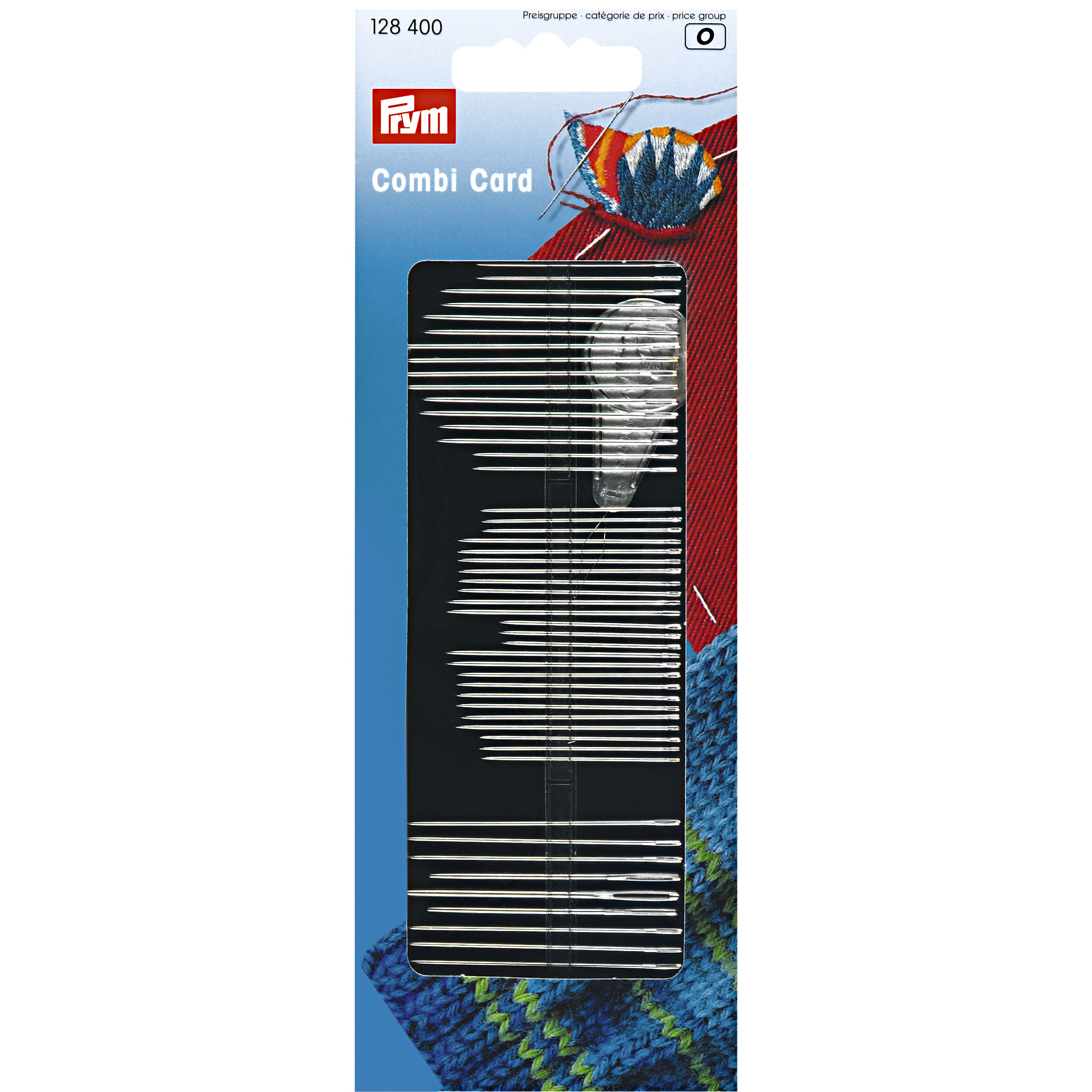 Prym 128400 Naai-, borduur- en stopnaalden & draaddoorsteker - Brief