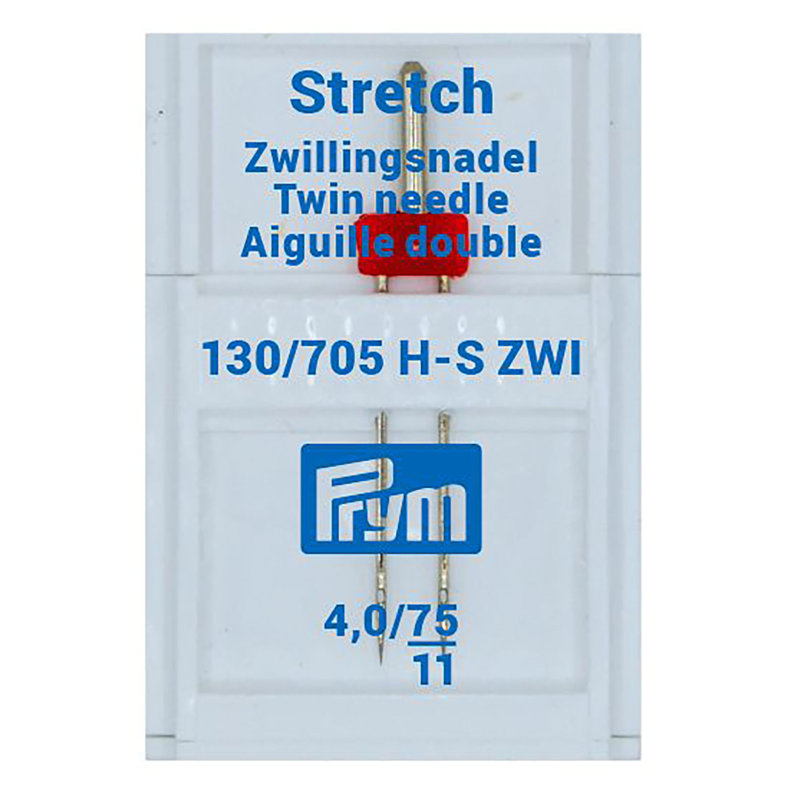 Prym 152256 Tweeling machinenaald Stretch 75/4,0 - Doos
