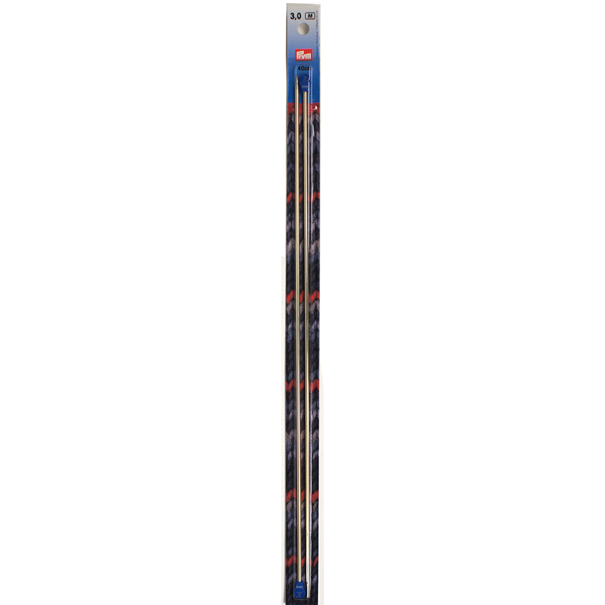 Prym 171307 Breinaalden ALU zilverkleurig 40 cm 3,00 mm - Kaart
