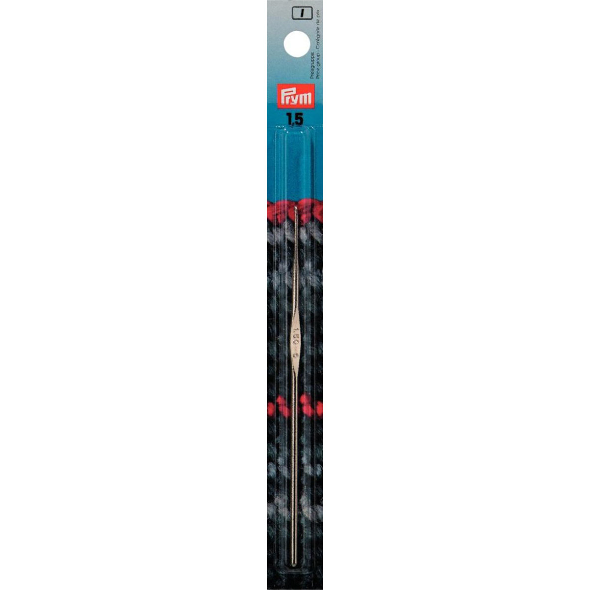 Prym 175849 Garenhaaknaald met duimsteun ST zilverkleurig 0,75 mm - Kaart