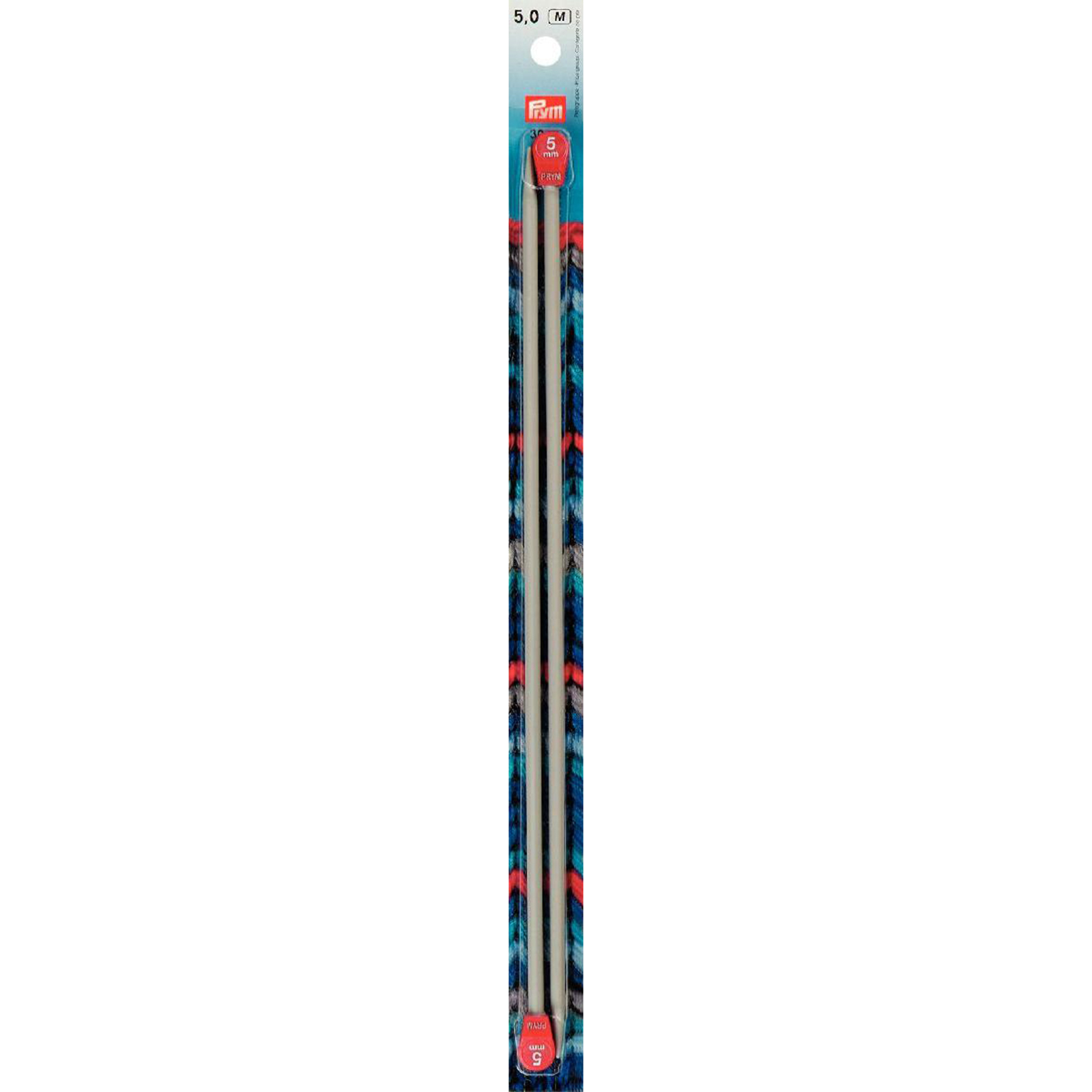 Prym 191456 Breinaalden ALU 30 cm 5,00 mm grijs - Kaart