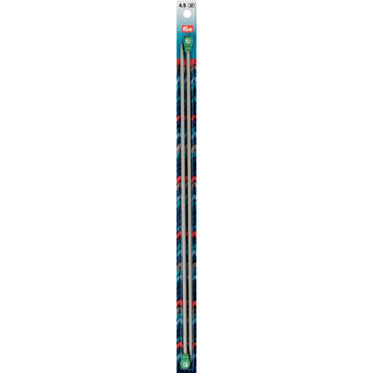 Prym 191477 Breinaalden ALU 40 cm 4,50 mm grijs - Kaart