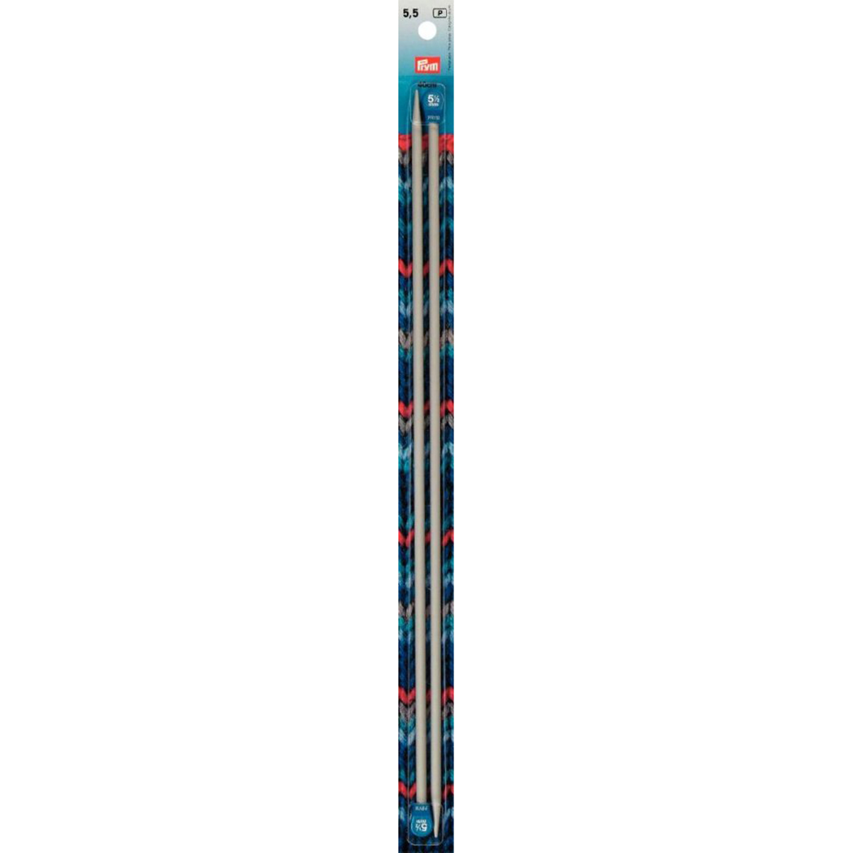 Prym 191479 Breinaalden ALU 40 cm 5,50 mm grijs - Kaart