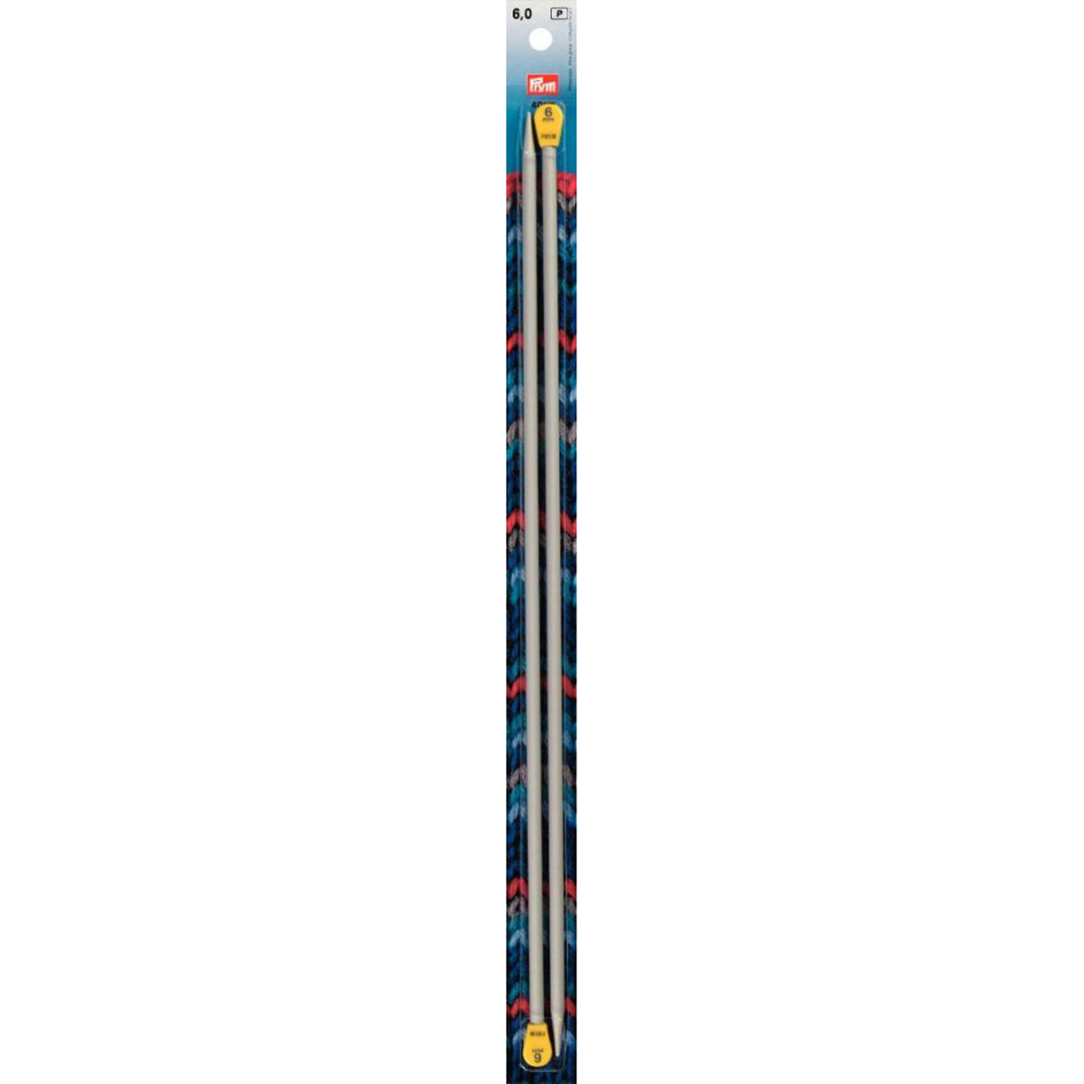 Prym 191480 Breinaalden ALU 40 cm 6,00 mm grijs - Kaart