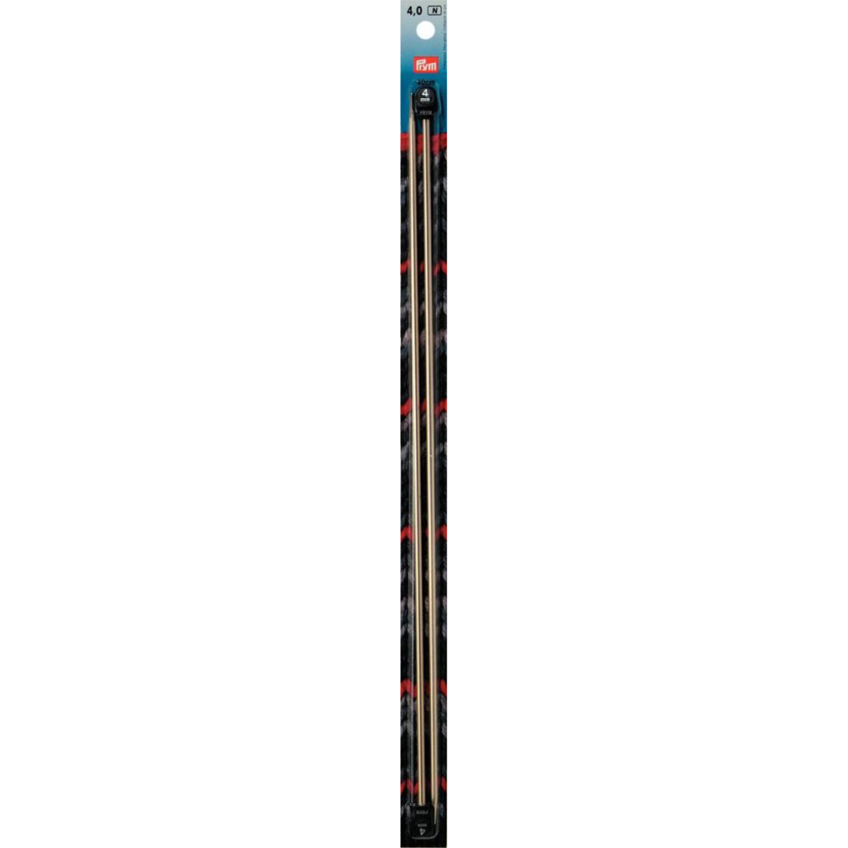 Prym 191611 Breinaalden ALU 40 cm 4,00 mm zilverkleurig - Kaart