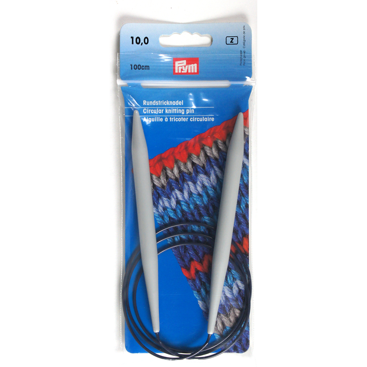 Prym 211194 Rondbreinaald KST grijs 100 cm 10,00 mm - Kaart