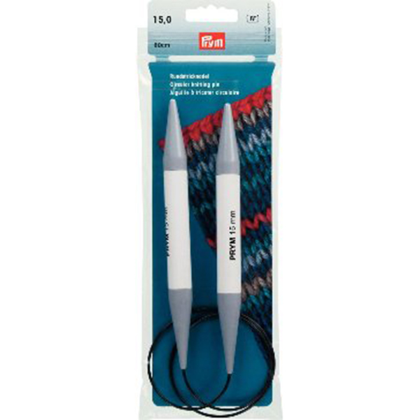 Prym 211318 Rondbreinaald KST grijs 80 cm 20,00 mm - Kaart