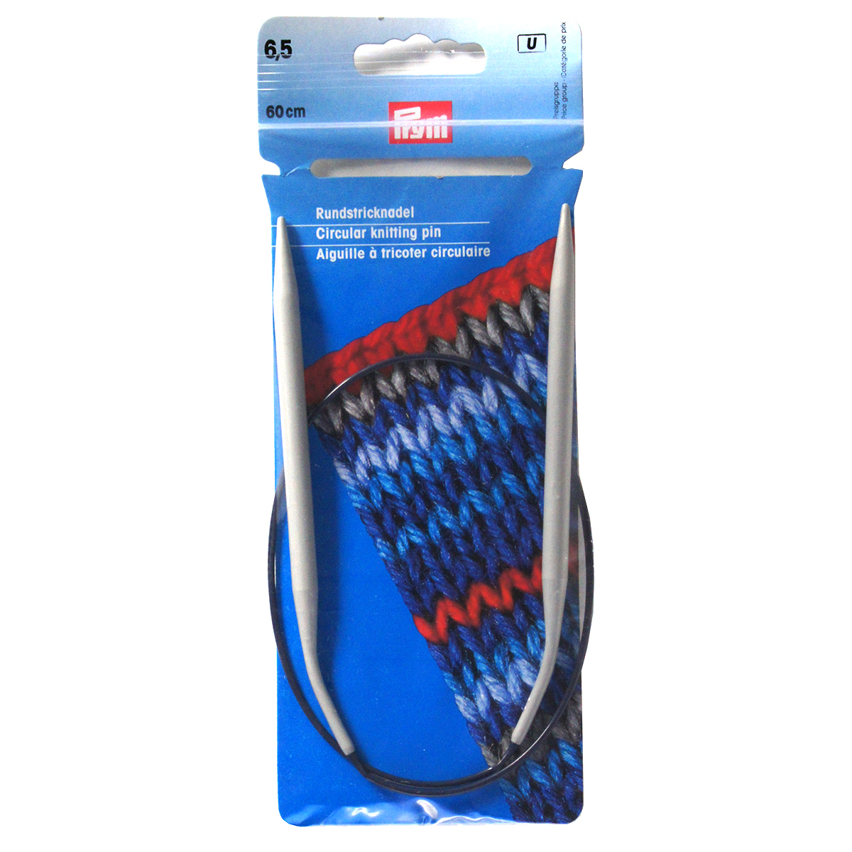 Prym 211374 Rondbreinaald ALU grijs 60 cm 6,50 mm - Kaart