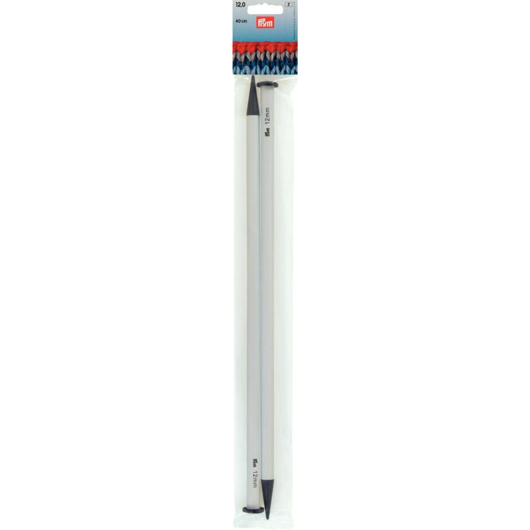 Prym 218233 Breinaalden KST grijs 40 cm 12,00 mm - Kaart