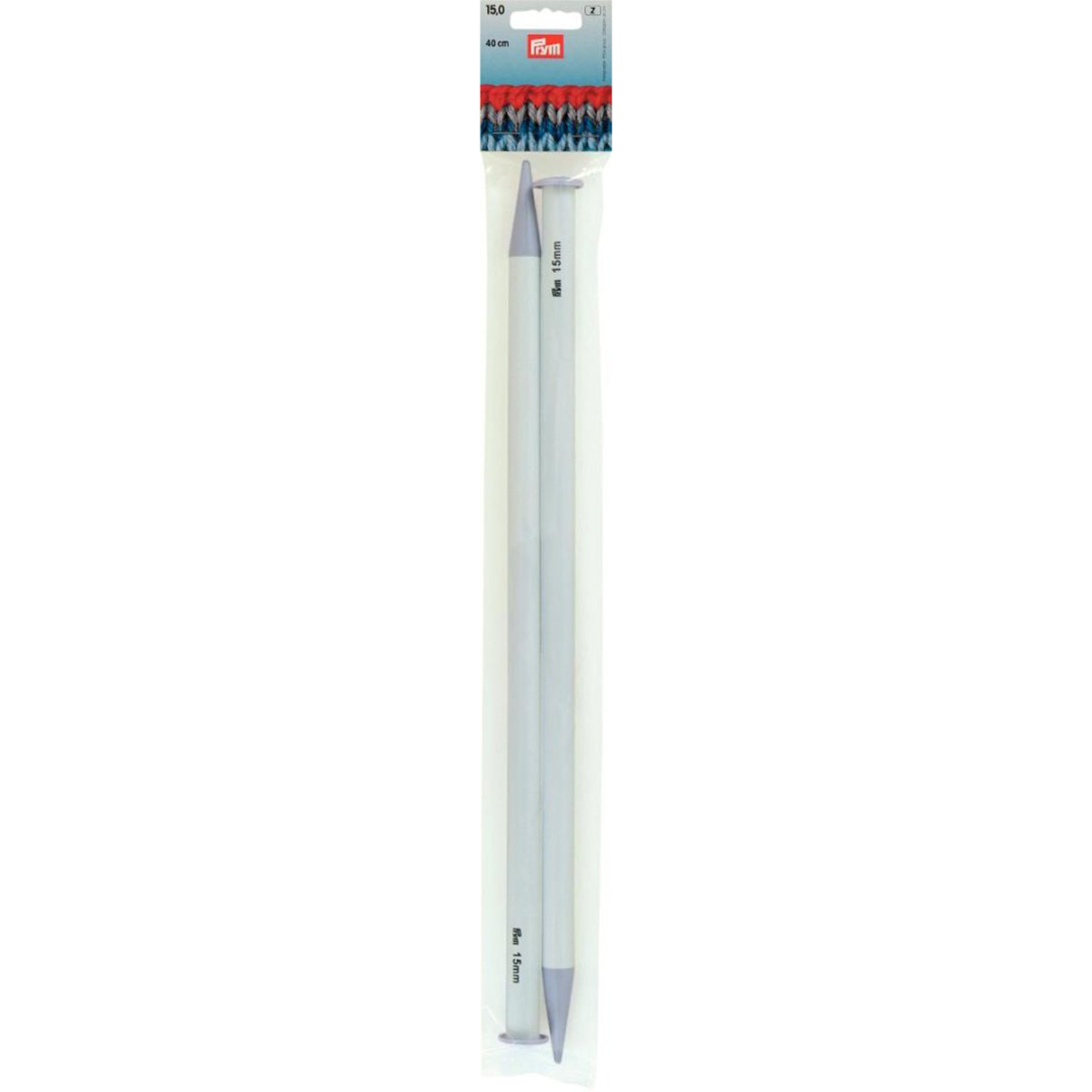 Prym 218234 Breinaalden KST grijs 40 cm 15,00 mm - Kaart