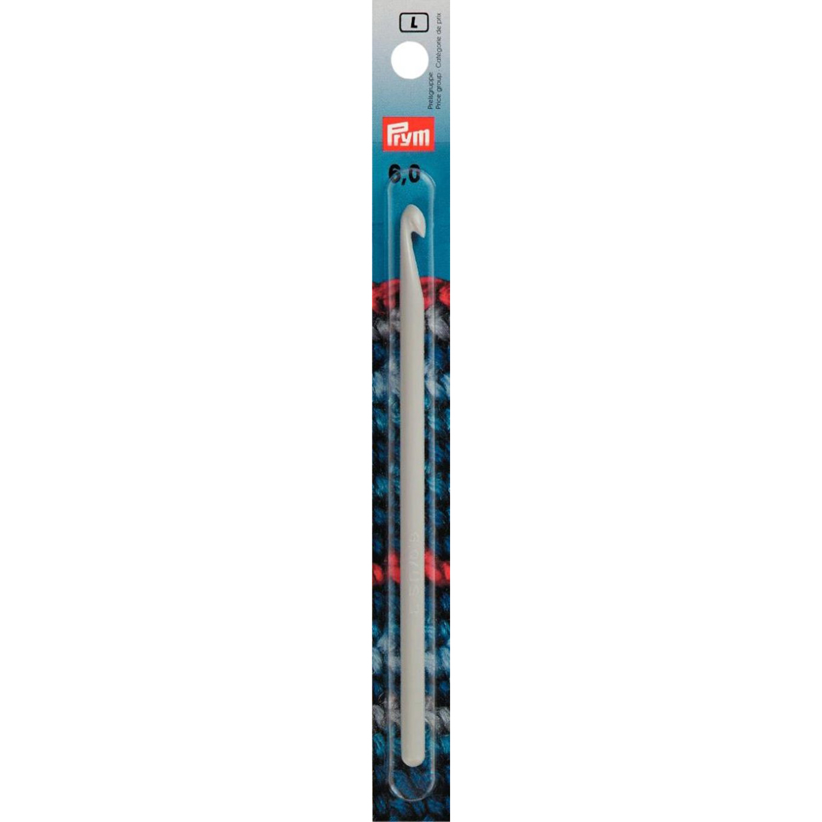 Prym 218499 Wolhaaknaald KST grijs 14 cm 6,00 mm - Kaart