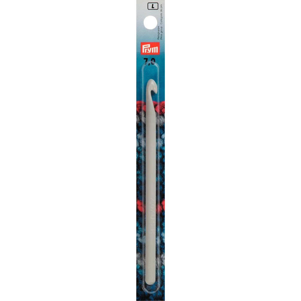 Prym 218500 Wolhaaknaald KST grijs 14 cm 7,00 mm - Kaart