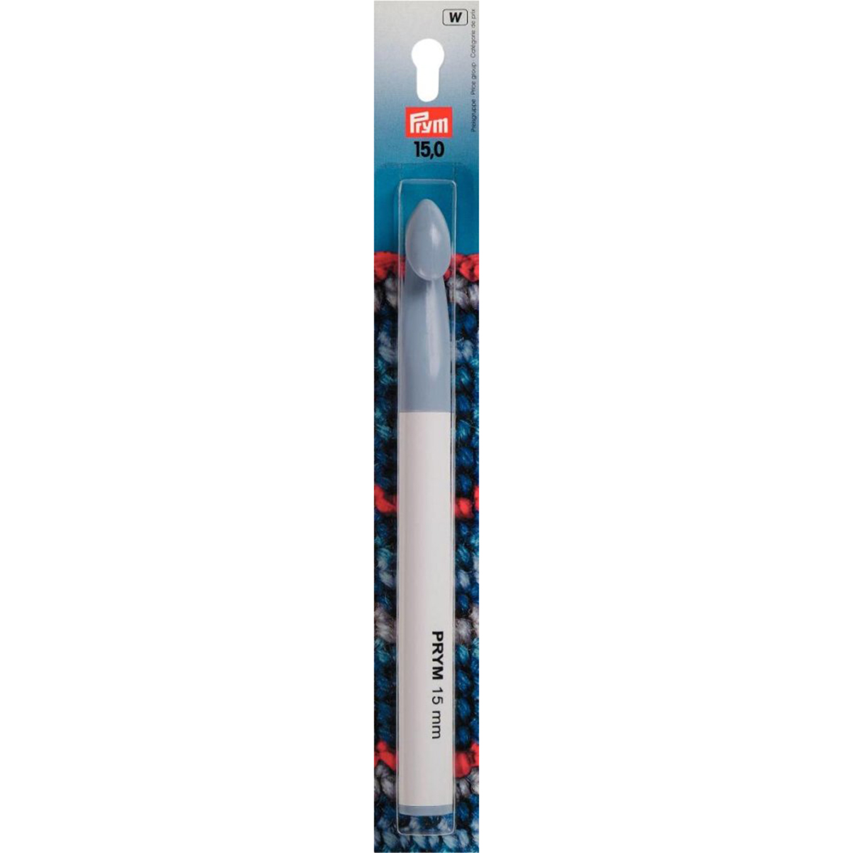 Prym 218506 Wolhaaknaald KST grijs 17 cm 15,00 mm - Kaart