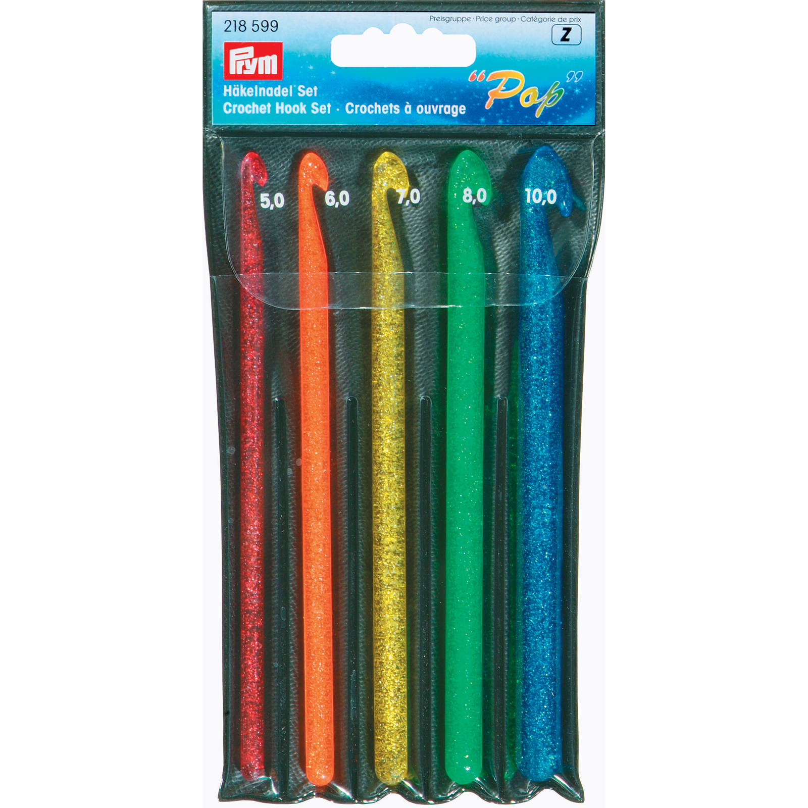 Prym 218599 Haaknaaldenset Pop 5,0 - 10,0 mm - SET